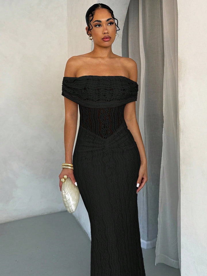 Rochie maxi SHEIN, negru
