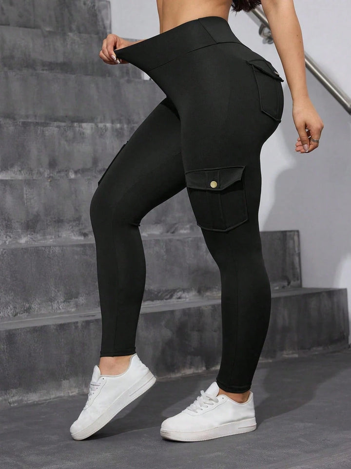 Leggings SHEIN, fekete