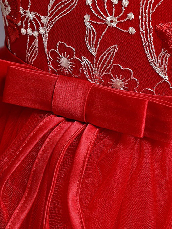 Rochie princess SHEIN, roșu