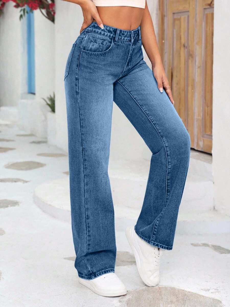 Jeans SHEIN, albastru