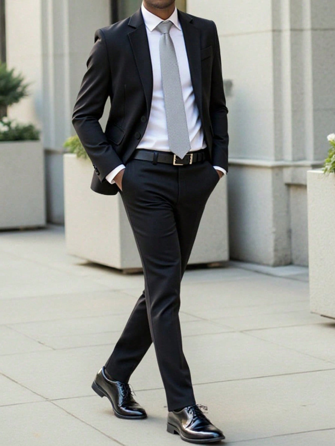 Costum SHEIN, negru