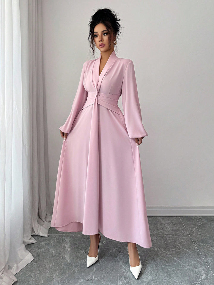 Rochie maxi SHEIN, roz