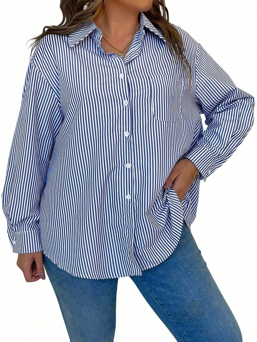 Shein Curve+ ing, kék