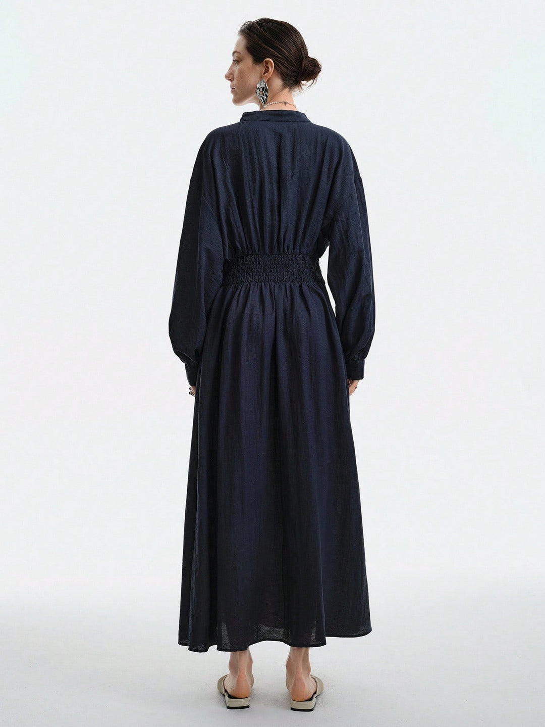 SHEIN maxi ruha, kék