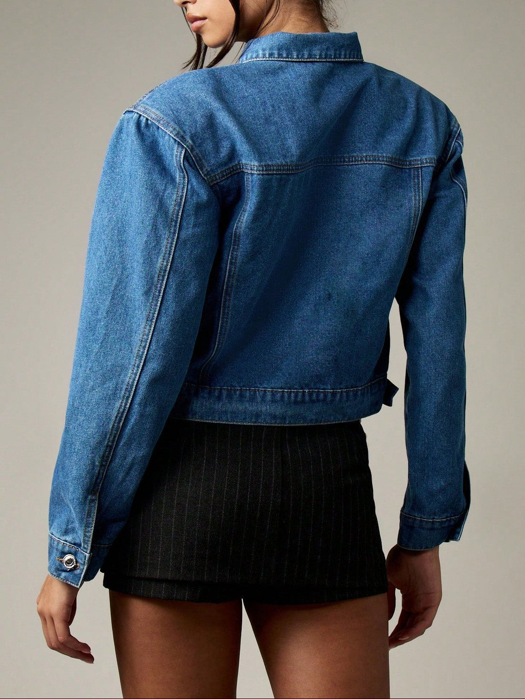 SHEIN Jean Jacket, Blue