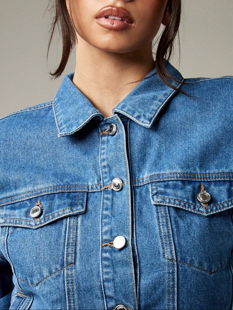 SHEIN Jean Jacket, Blue
