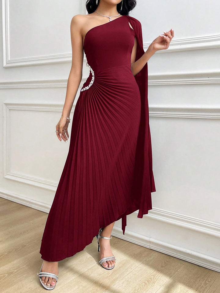 Rochie maxi SHEIN, vișiniu