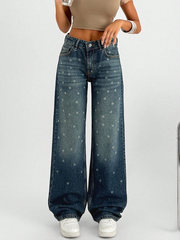 Jeans SHEIN, albastru