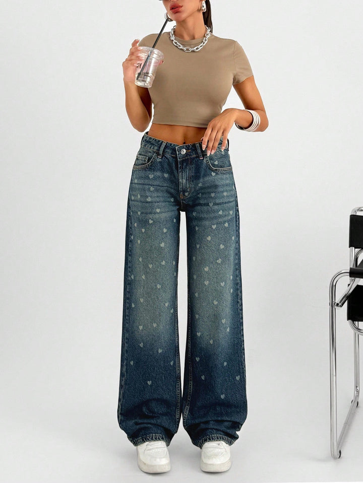 Jeans SHEIN, albastru