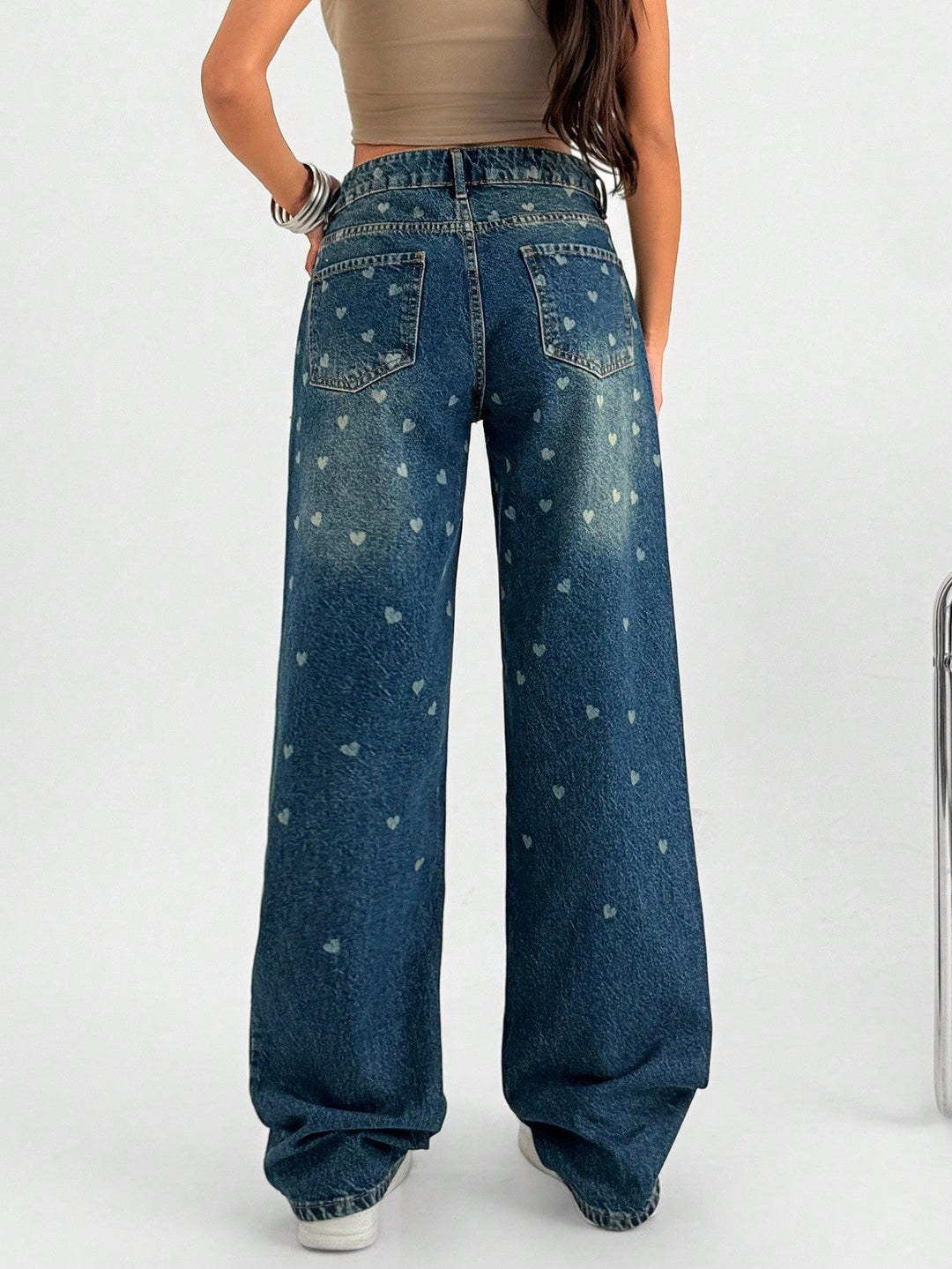 Jeans SHEIN, albastru