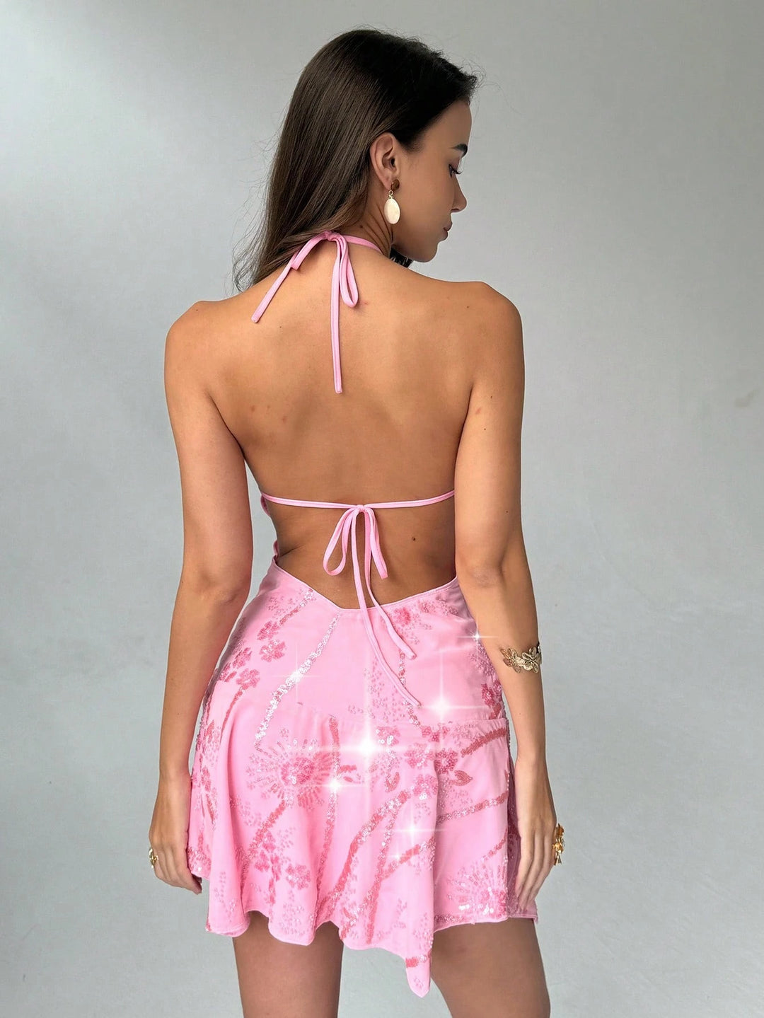 Rochie mini Shein, roz