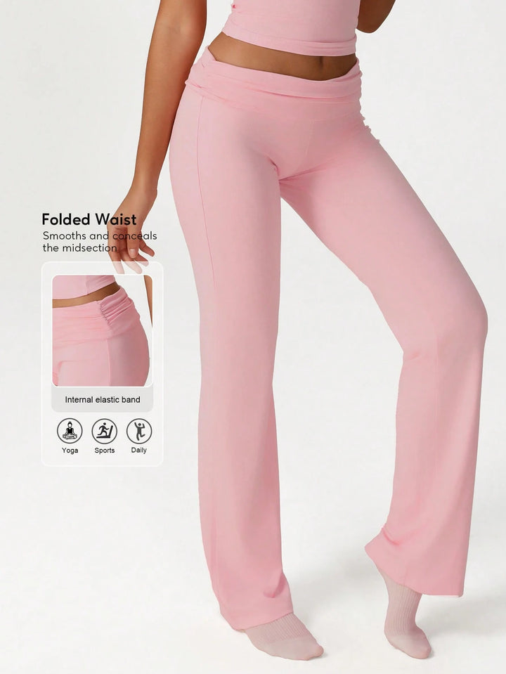 Pantaloni SHEIN, roz
