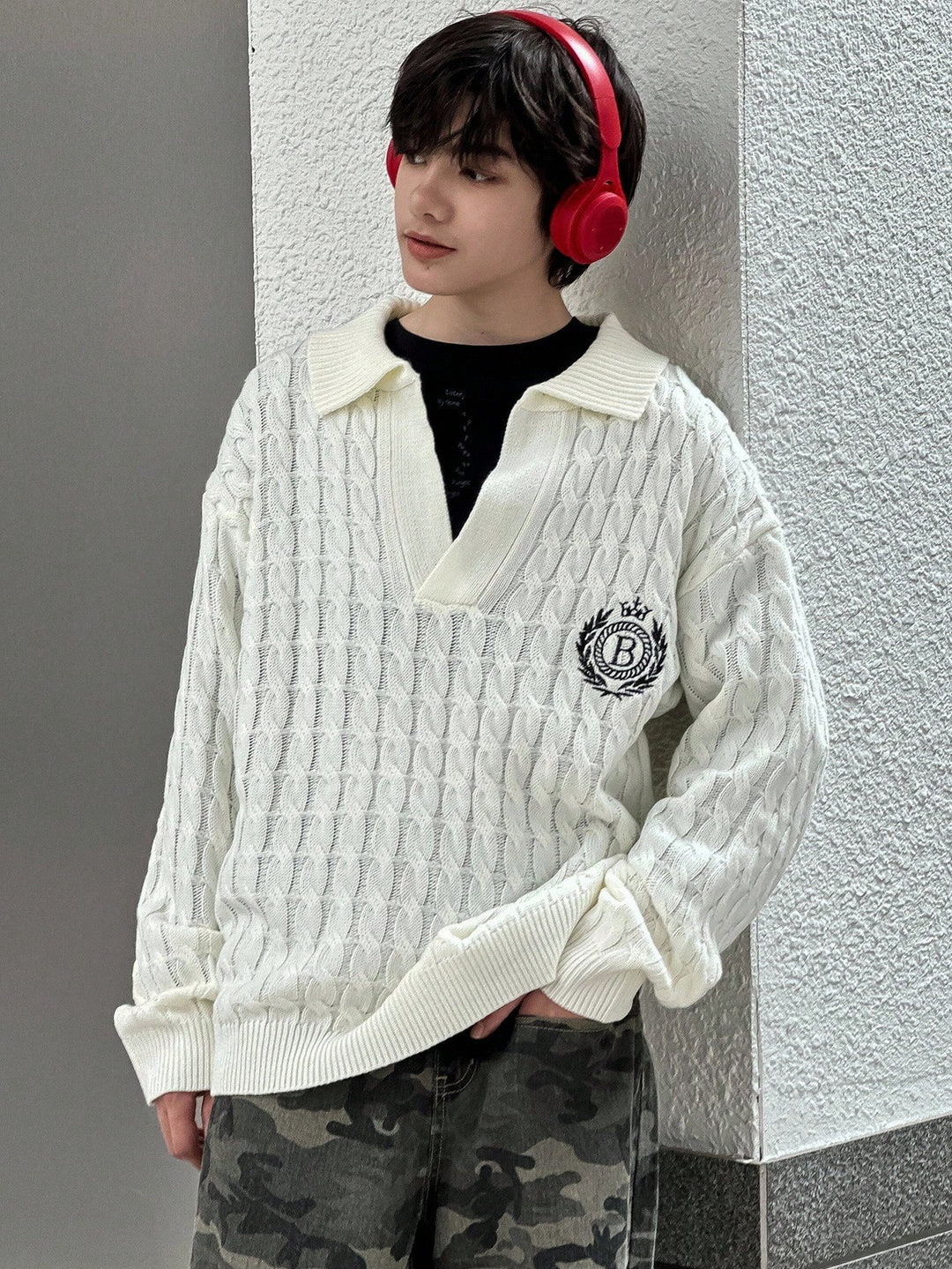 Pulover SHEIN, bej