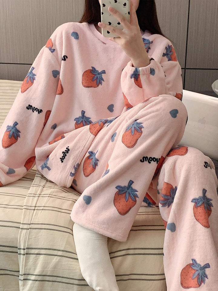 Pijama SHEIN, roz