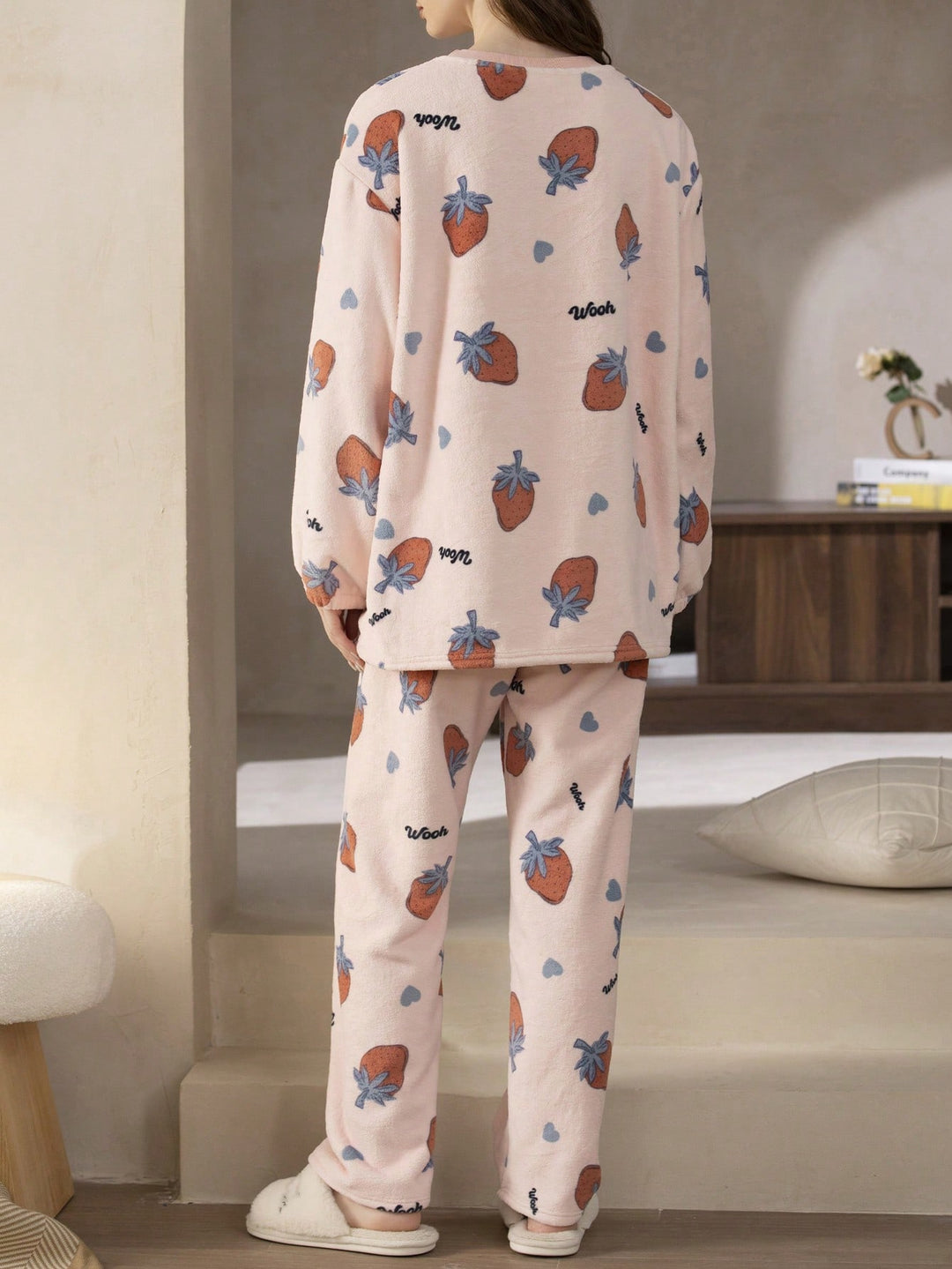 Pijama SHEIN, roz