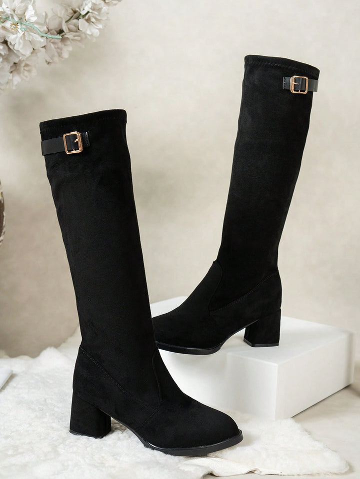 SHEIN csizma, fekete