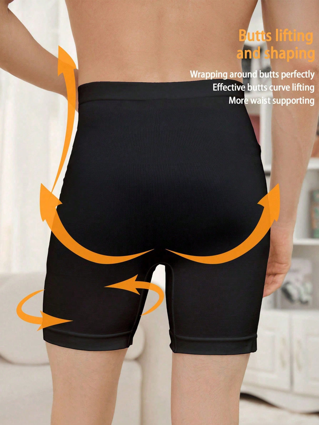 Pantaloni scurți SHEIN, negru