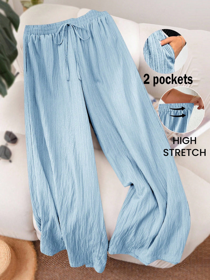 Pantaloni SHEIN, albastru