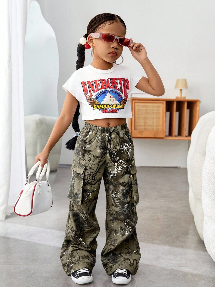 Pantaloni SHEIN, kaki