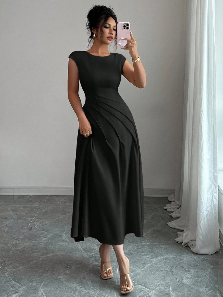 Rochie midi SHEIN, negru