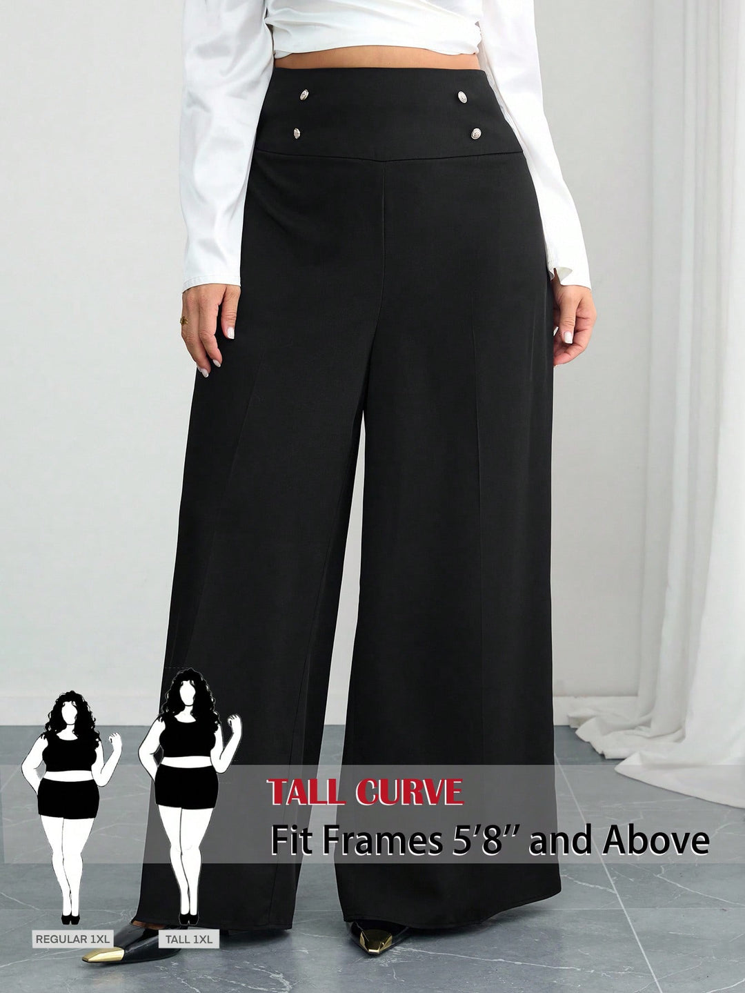Pantaloni SHEIN, negru