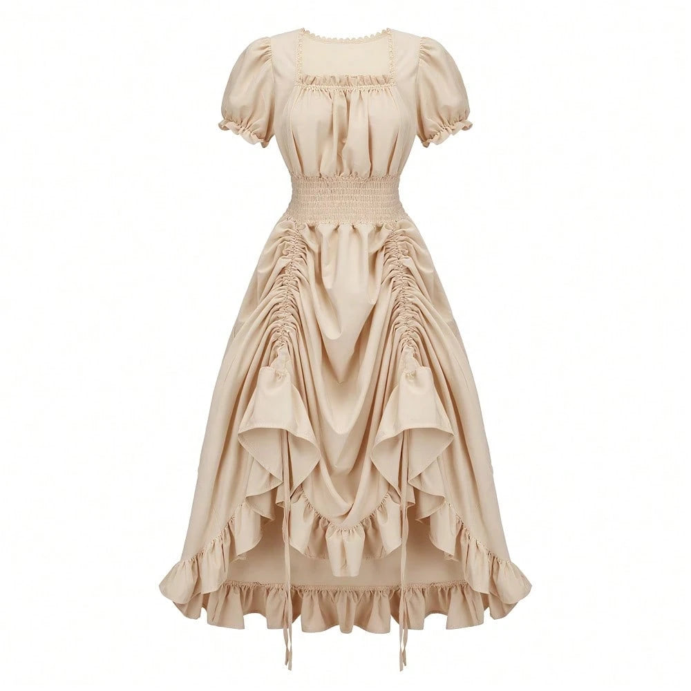 Rochie midi SHEIN, crem
