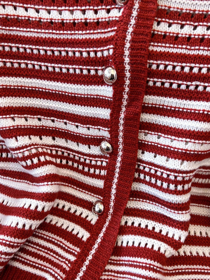 Cardigan SHEIN, vișiniu