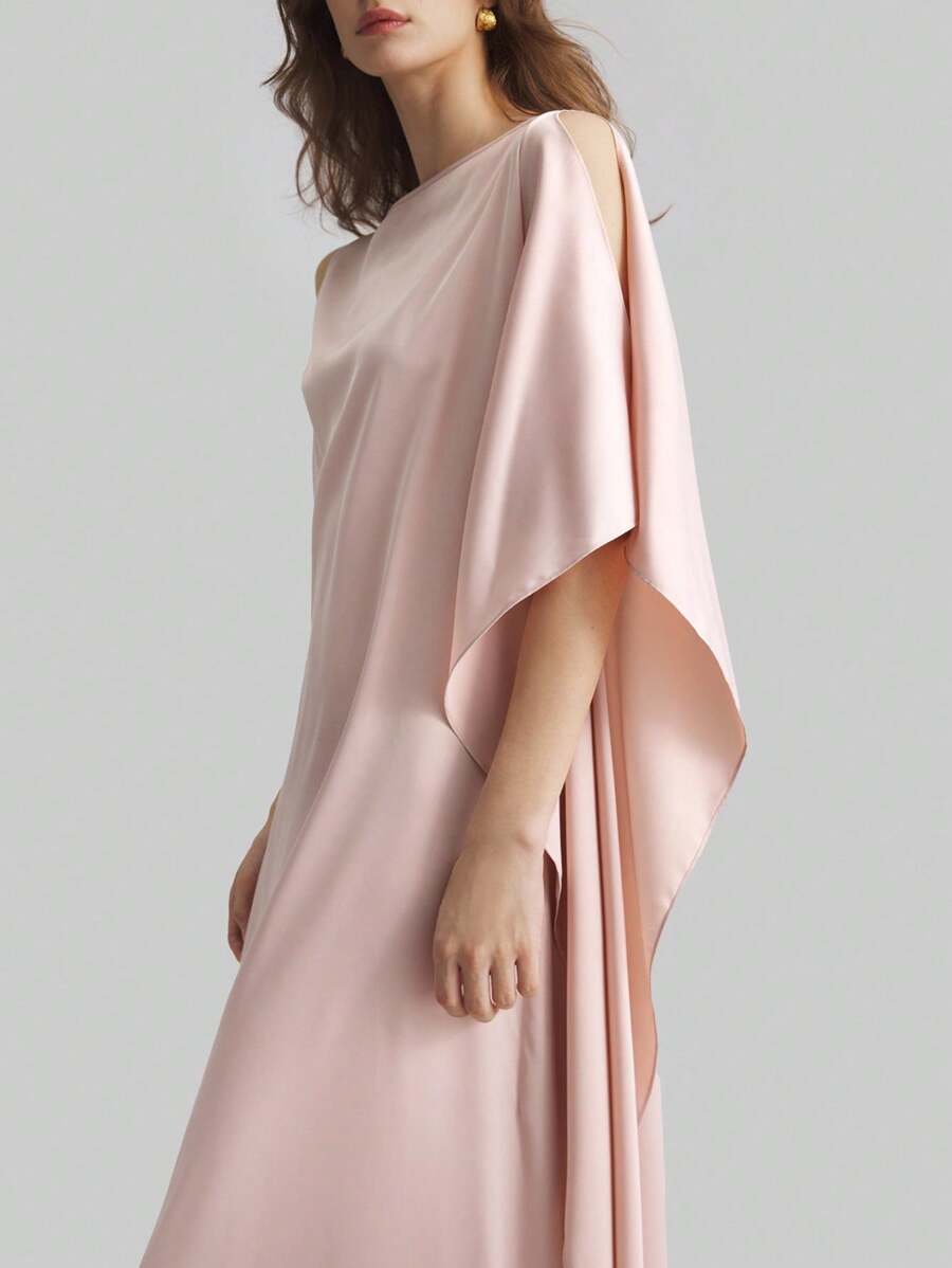 SHEIN maxi ruha, rózsaszín