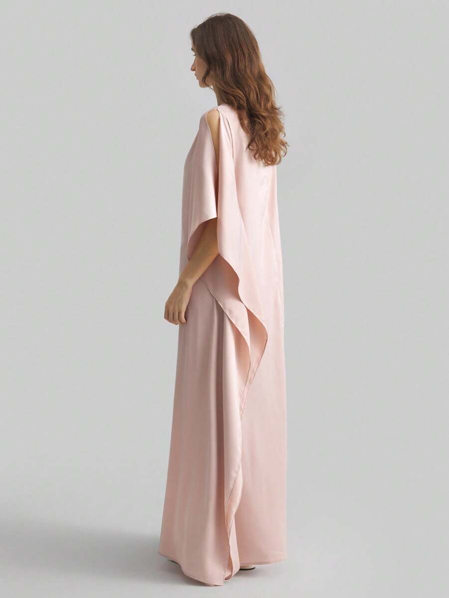 SHEIN maxi ruha, rózsaszín