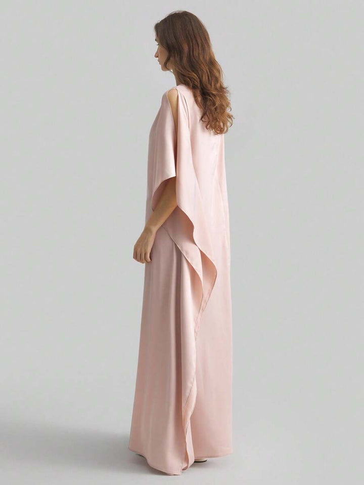 SHEIN maxi ruha, rózsaszín