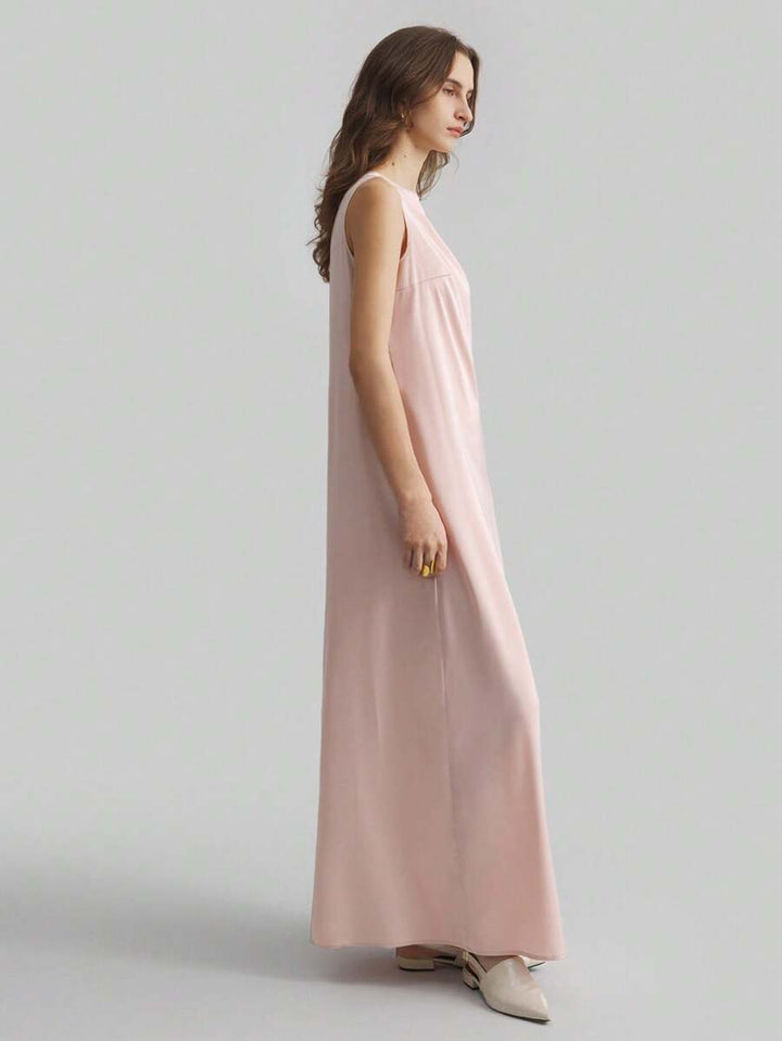 SHEIN maxi ruha, rózsaszín