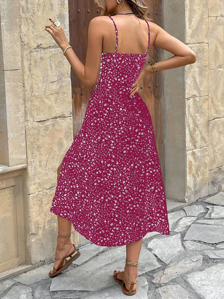 Rochie midi SHEIN, roz