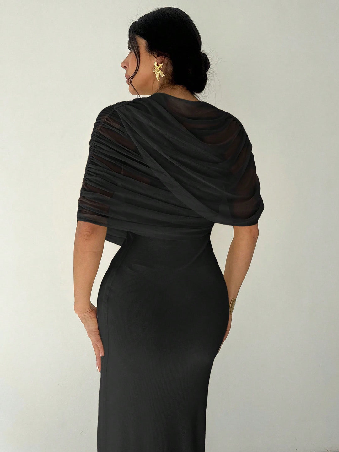 Rochie maxi SHEIN, negru