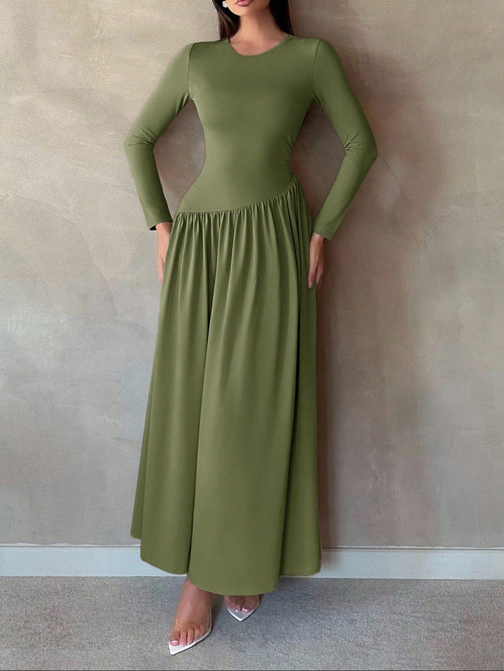 SHEIN maxi ruha, zöld