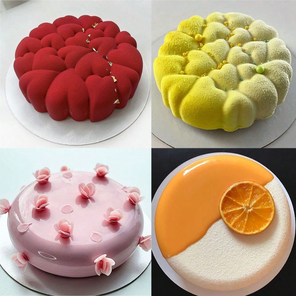 Formă pentru prăjituri SHEIN, mix culori