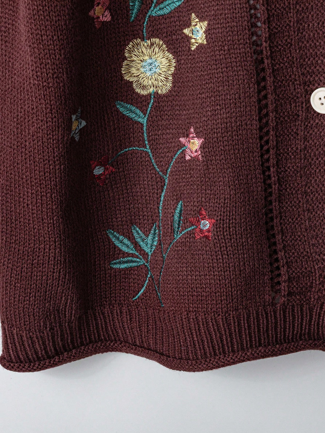 Cardigan SHEIN, maro