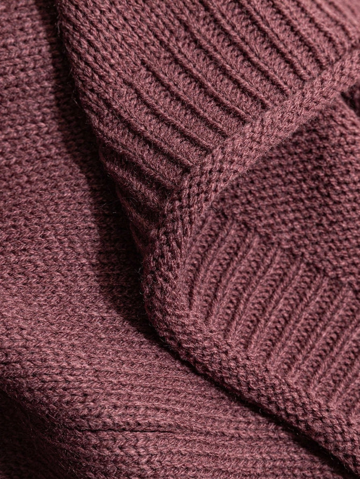 Cardigan SHEIN, maro