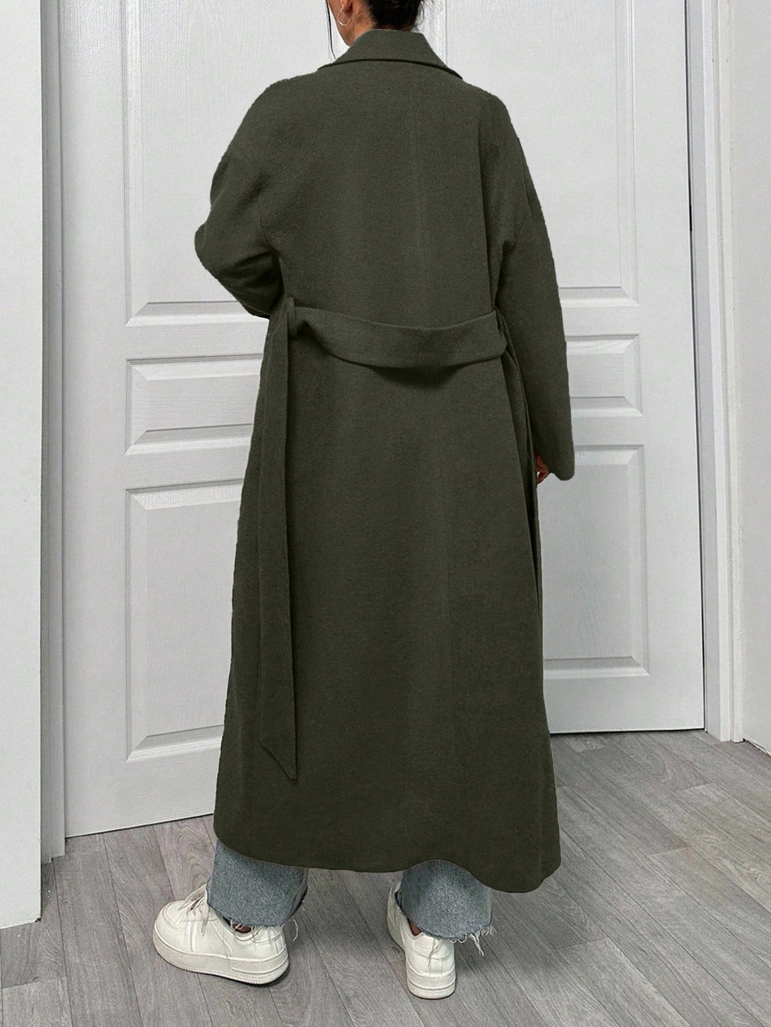 Hosszú kabát SHEIN, khaki