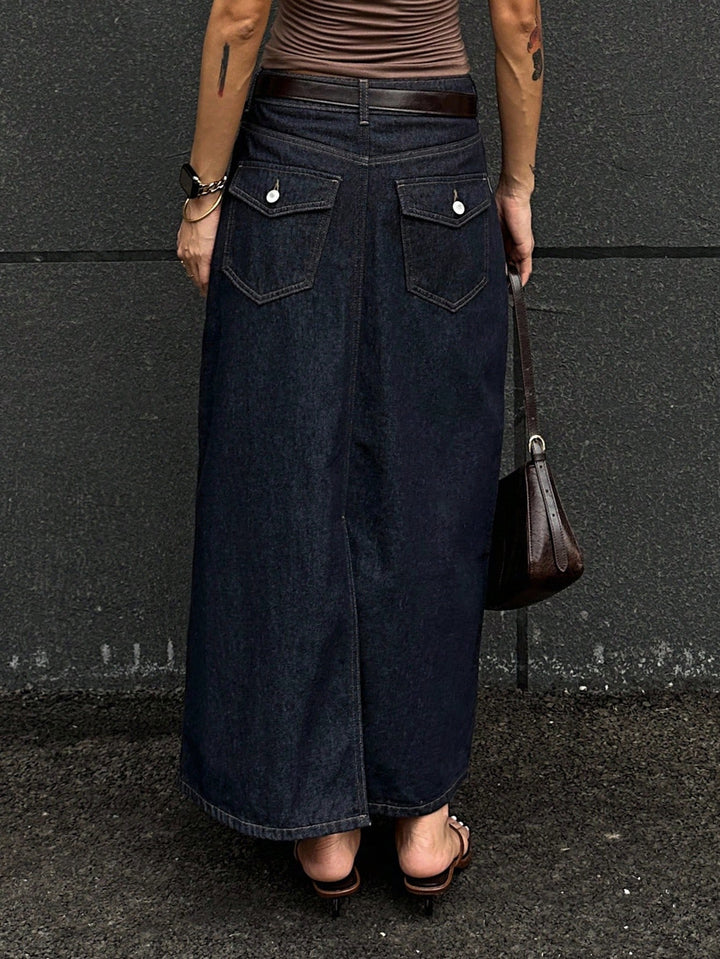 SHEIN maxi szoknya, kék