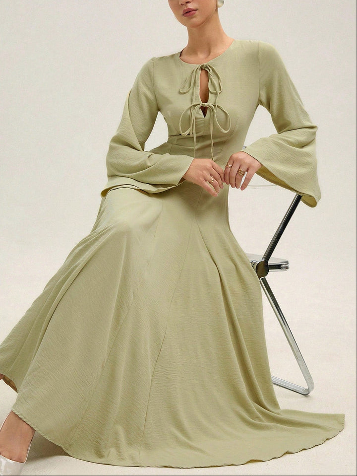 Rochie maxi Shein, verde