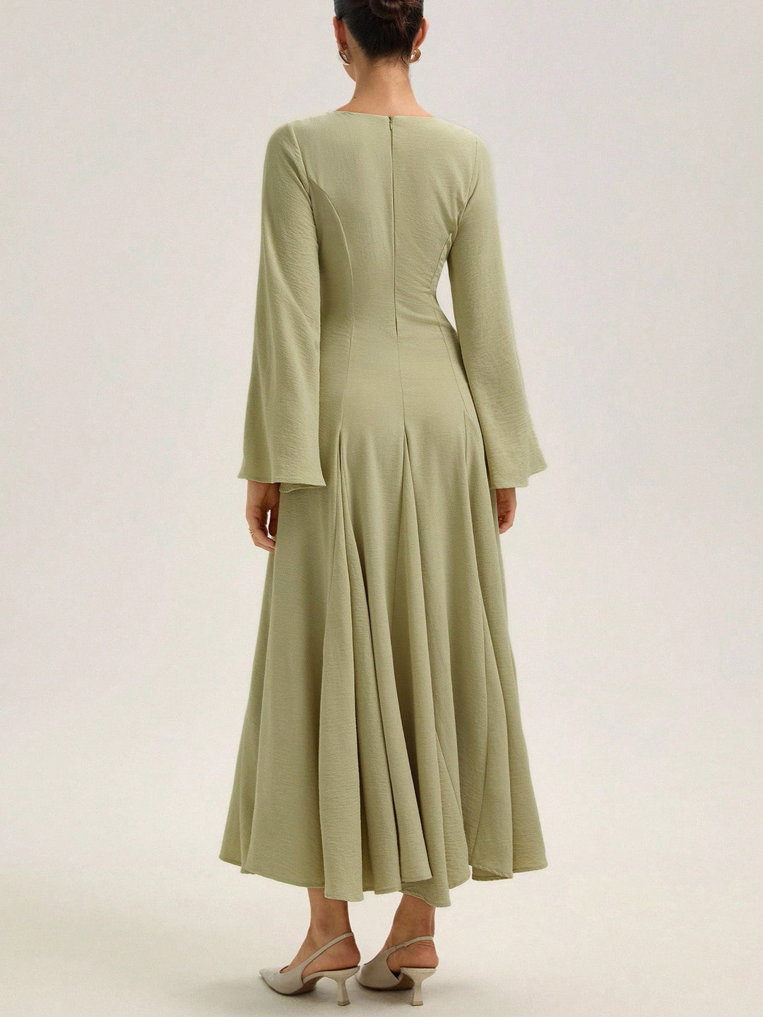 Rochie maxi Shein, verde