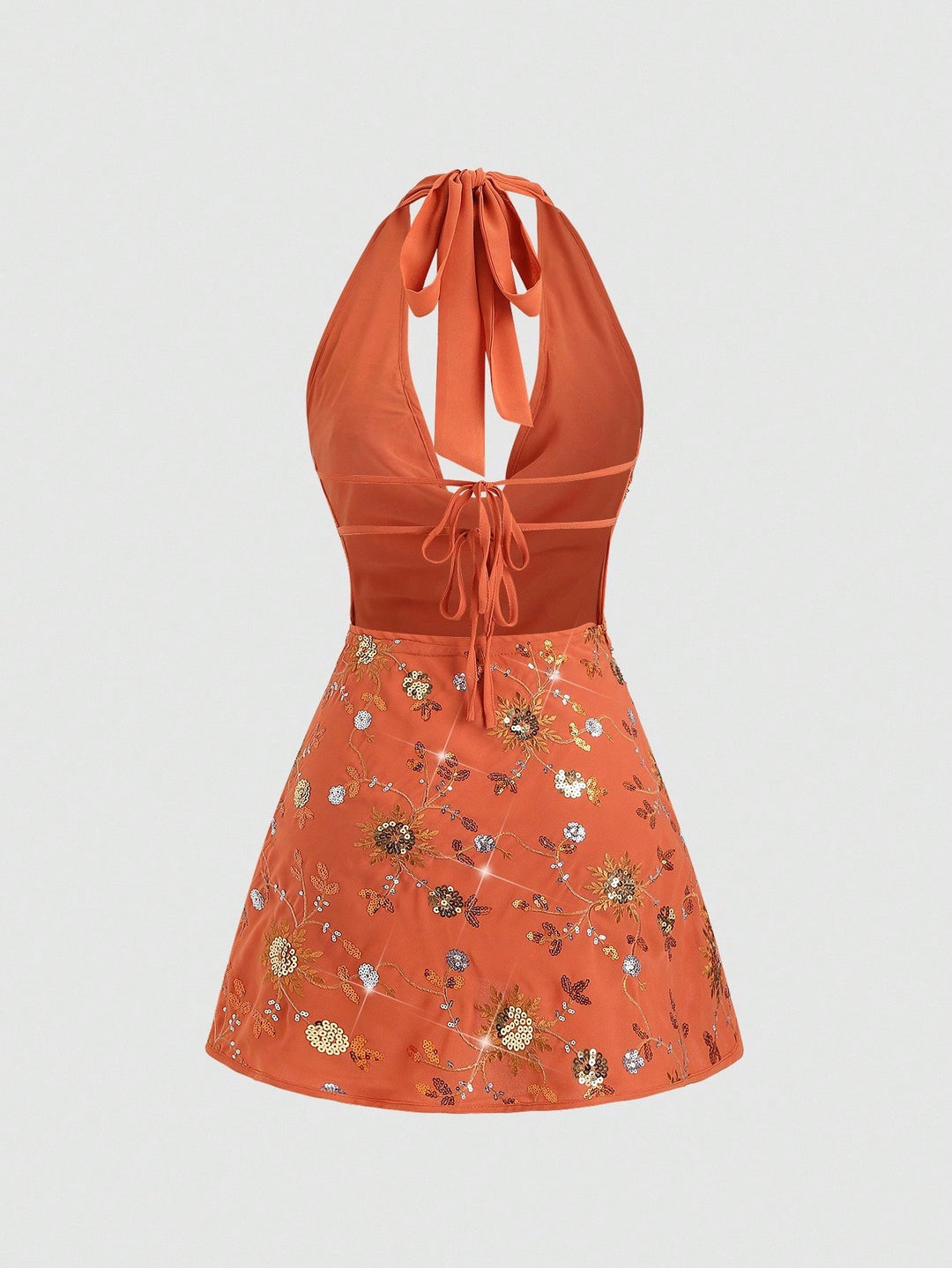 SHEIN mini ruha, narancssárga