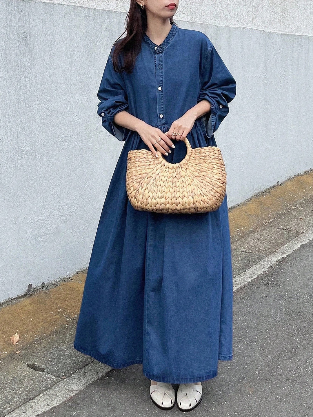 SHEIN maxiruha, kék