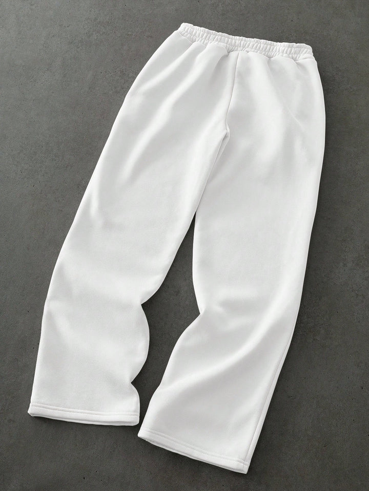Pantaloni SHEIN, alb
