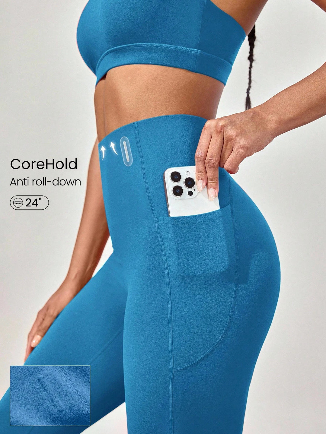 Shein sportleggings, kék