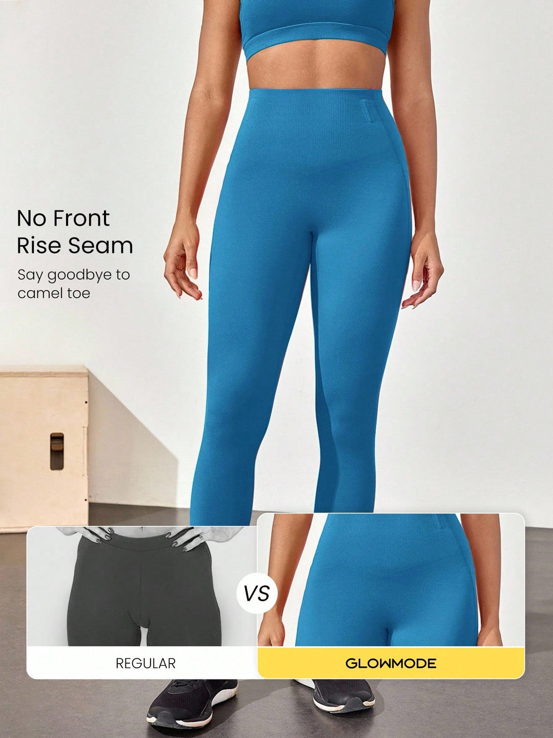 Shein sportleggings, kék