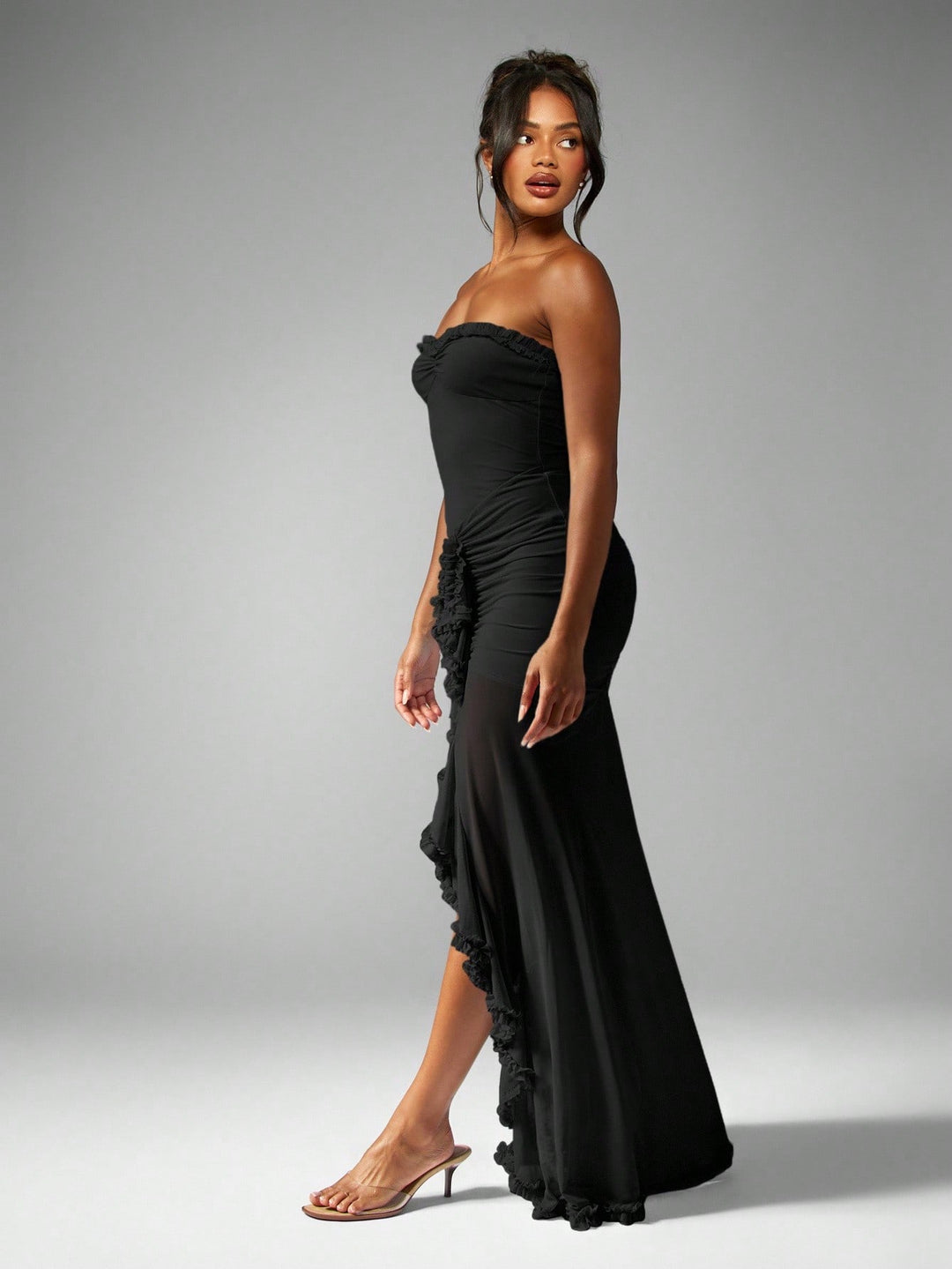 Rochie maxi SHEIN, negru
