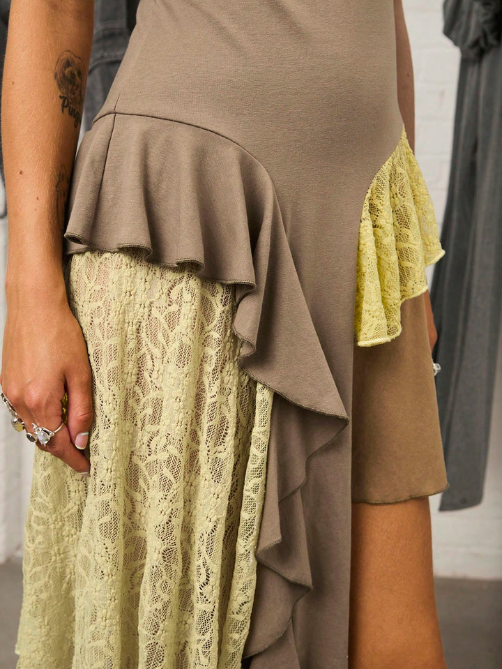 Rochie scurtă SHEIN, verde