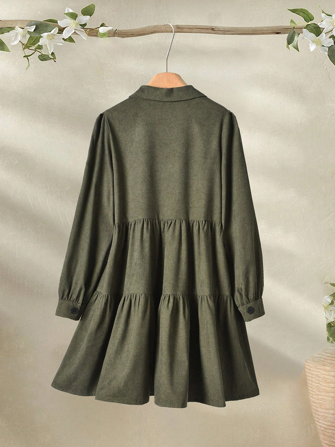 SHEIN rövid ruha, khaki