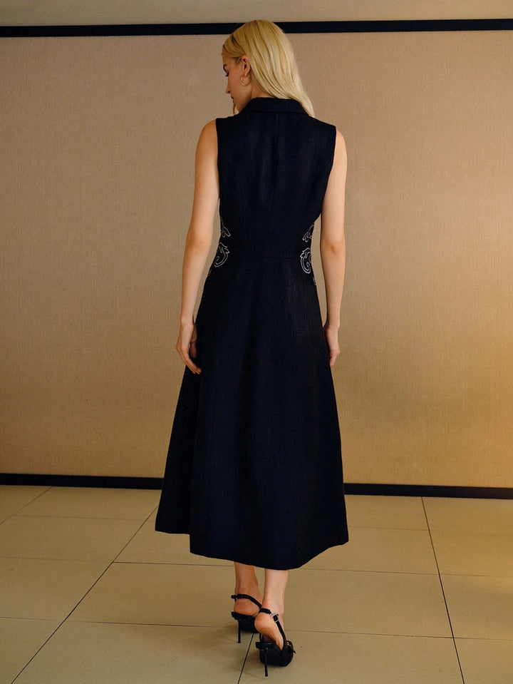 Rochie midi SHEIN, negru